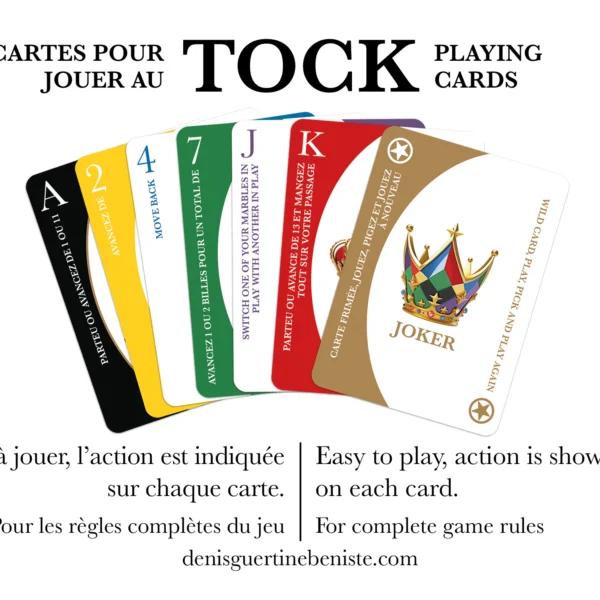 TOCK Playing Cards "Buy 2 get free shipping"