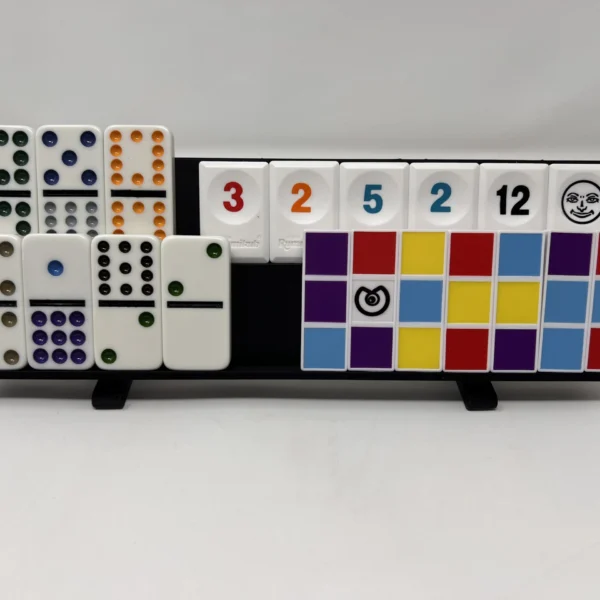 Tile Holder (set of 2) for Scrabble-Domino-Rummoli-Chromino Games