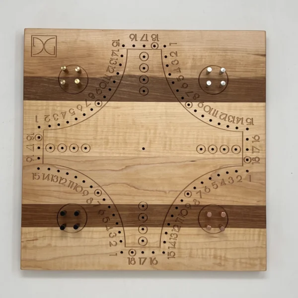 TOCK BOARD GAME WITH TOCK PLAYING CARDS -  4 PLAYERS (TRAVEL SIZE) (#310)