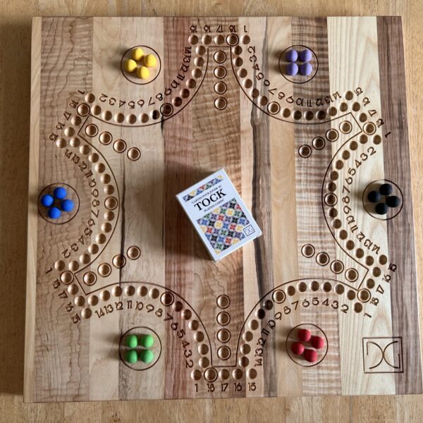 PLATEAU DE JEU TOCK AVEC CARTES À JOUER TOCK - 6 JOUEURS (#630)